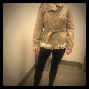 H&M beige jacket